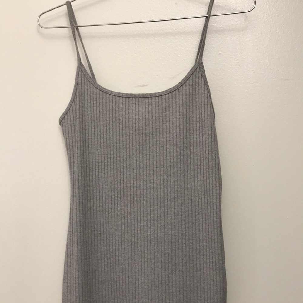 Forever 21 gray bodycon dress
